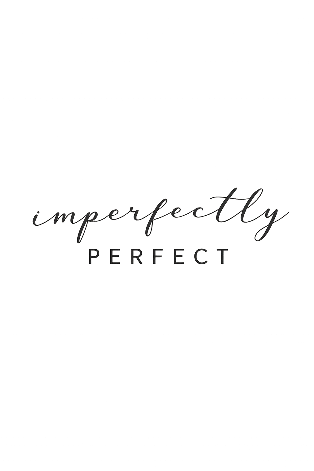 Men’s White Oversized Graphic Printed T-Shirt – Imperfectly Perfect Streetwear Tee D26007